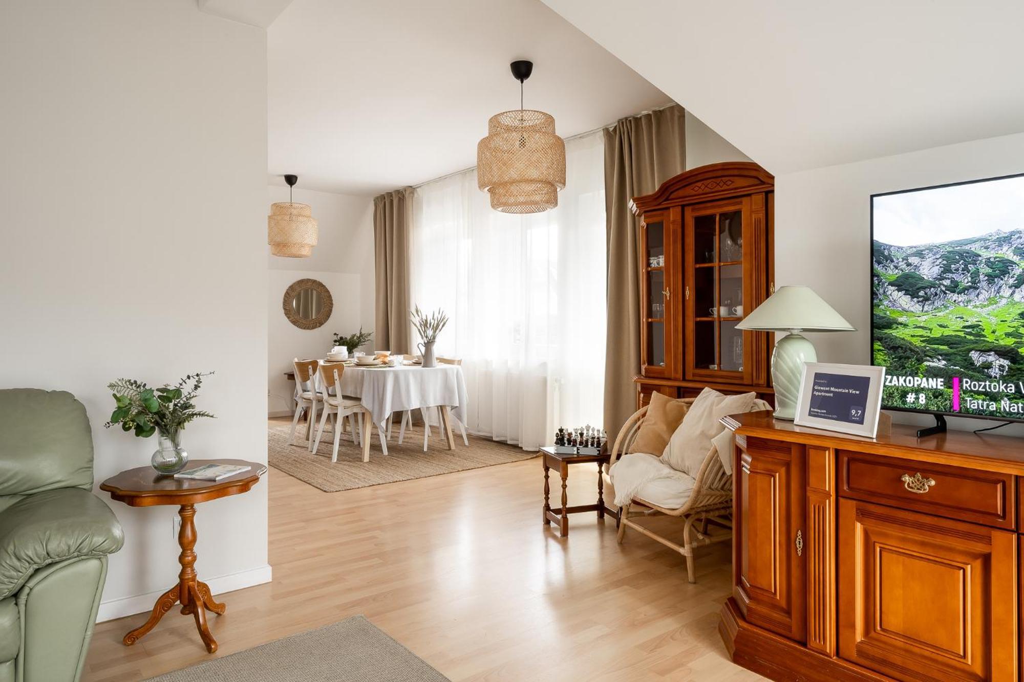 Giewont Mountain View Apartment ザコパネ エクステリア 写真